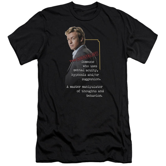 MENTALIST DEFINITION - S/S ADULT 30/1 - BLACK T-Shirt