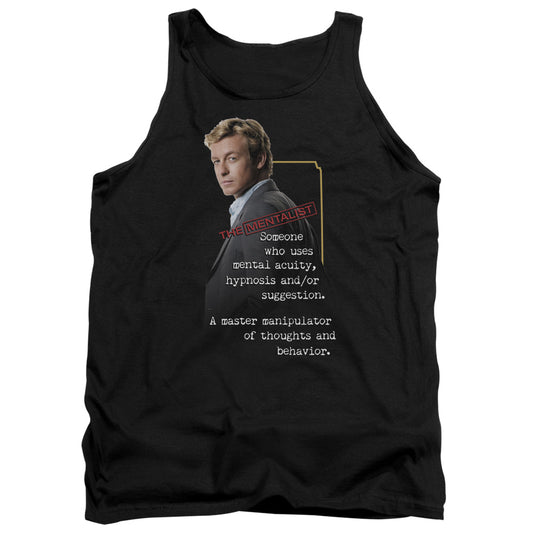 Mentalist - Definition - Adult Tank - Black