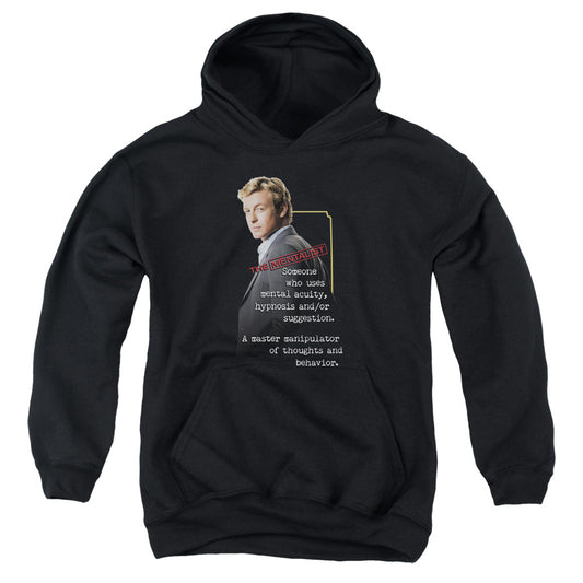 Mentalist - Definition - Youth Pull-over Hoodie - Black