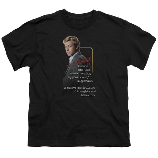 MENTALIST DEFINITION - S/S YOUTH 18/1 - BLACK T-Shirt