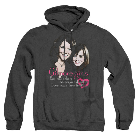 Gilmore Girls - Title - Adult Heather Hoodie - Black