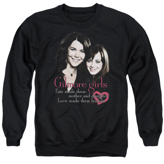 Gilmore Girls - Title - Adult Crewneck Sweatshirt - Black