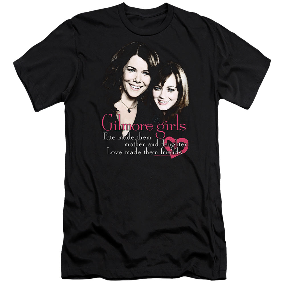 Gilmore Girls - Title - Short Sleeve Adult 30/1 - Black T-shirt