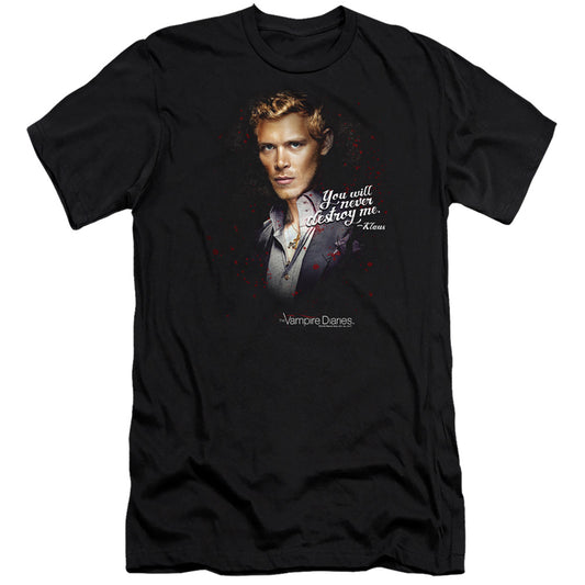 VAMPIRE DIARIES NEVER DESTROY - S/S ADULT 30/1 - BLACK T-Shirt
