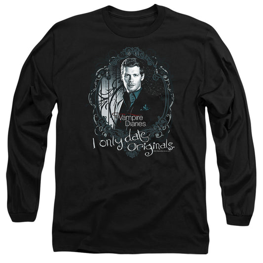Vampire Diaries - Originals - Long Sleeve Adult 18/1 - Black T-shirt