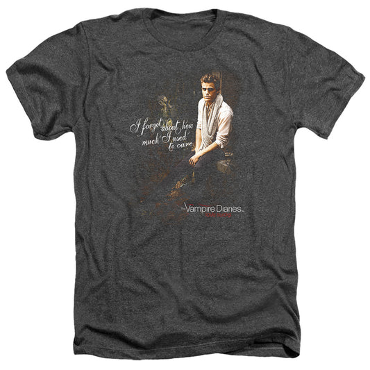 Vampire Diaries - I Used To Care - Adult Heather-black