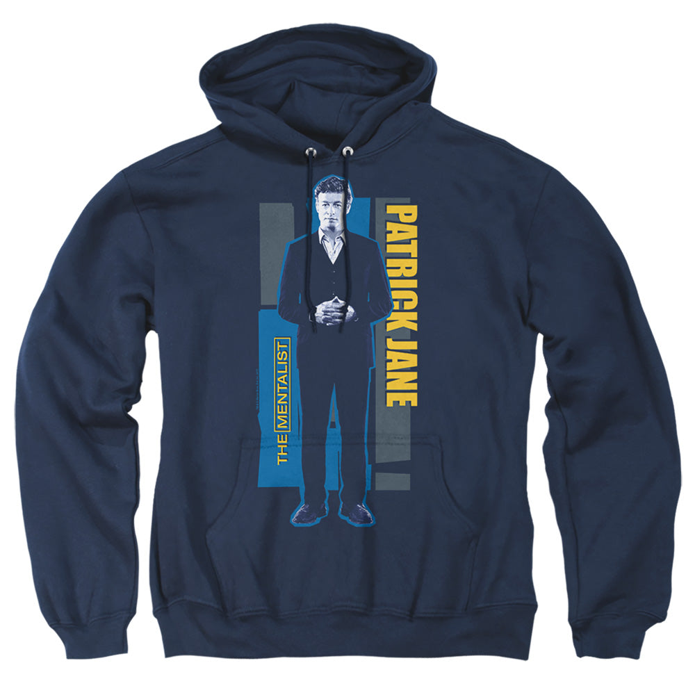 Mentalist - Patrick Jane - Adult Pull-over Hoodie - Navy