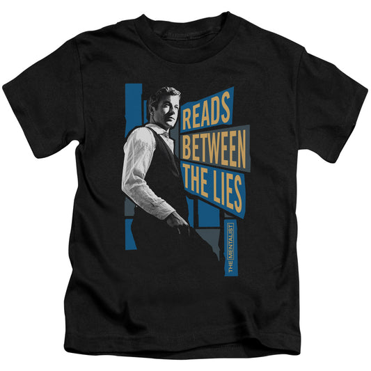 MENTALIST BETWEEN THE LIES - S/S JUVENILE 18/1 - BLACK - T-Shirt