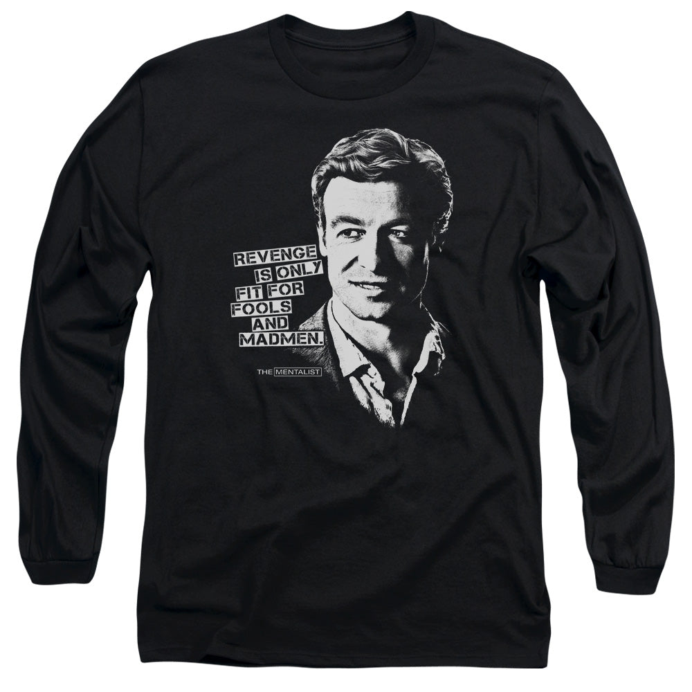 Mentalist - Revenge - Long Sleeve Adult 18/1 - Black T-shirt