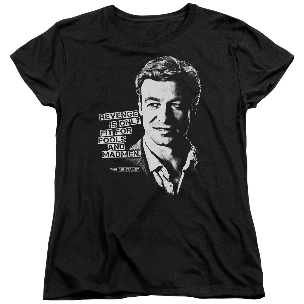 Mentalist - Revenge - Short Sleeve Women"s Tee - Black T-shirt