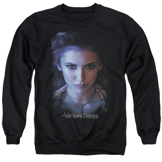 Vampire Diaries - Elena - Adult Crewneck Sweatshirt - Black