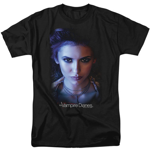 Vampire Diaries - Elena - Short Sleeve Adult 18/1 - Black T-shirt