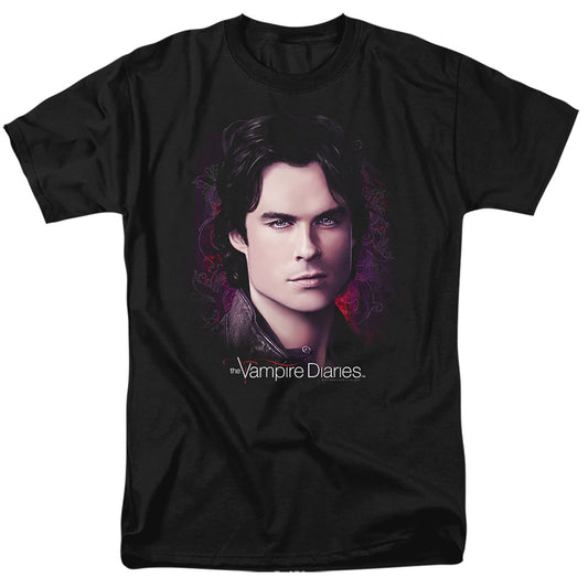 Vampire Diaries - Compelling - Short Sleeve Adult 18/1 - Black T-shirt
