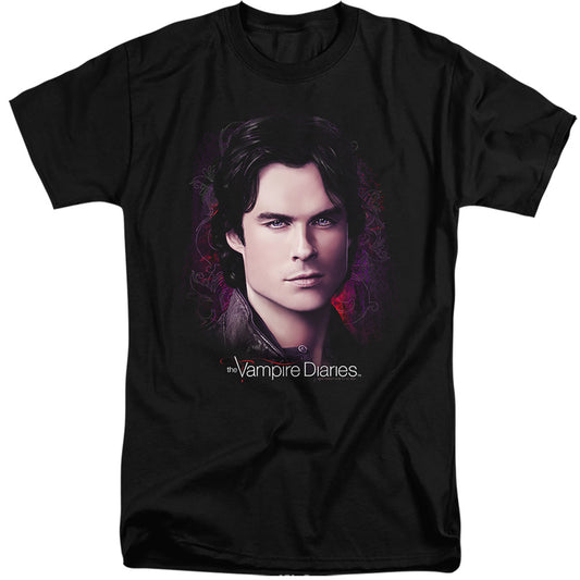 Vampire Diaries - Compelling - Short Sleeve Adult Tall - Black T-shirt