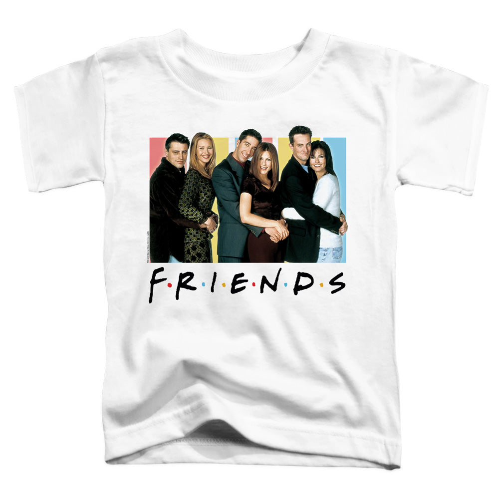 Friends - Cast Logo - Short Sleeve Toddler Tee - White T-shirt