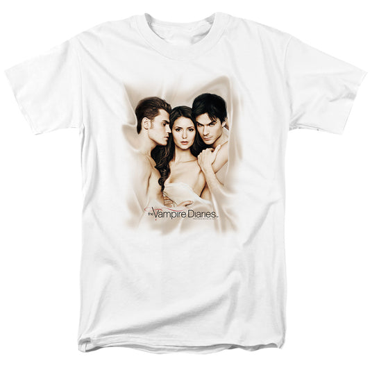 Vampire Diaries - Bounded - Short Sleeve Adult 18/1 - White T-shirt