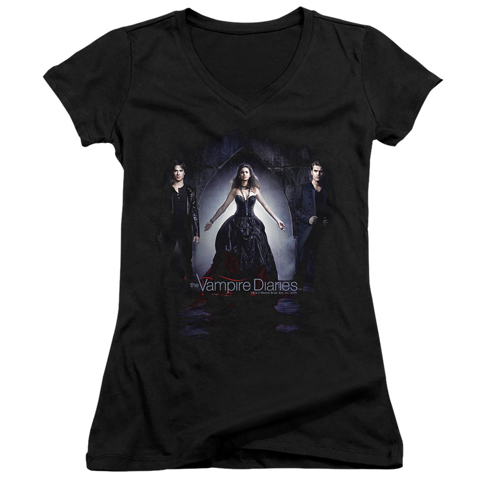 Vampire Diaries - Bring It On-junior V-neck - Black