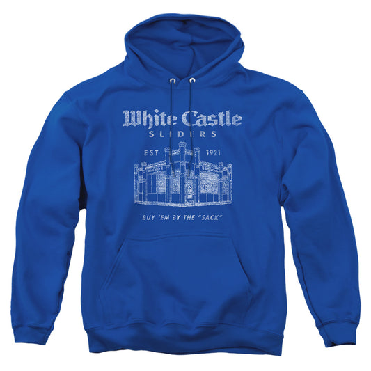 White Castle - By The Sack - Adult Pull-over Hoodie - Royal Blue