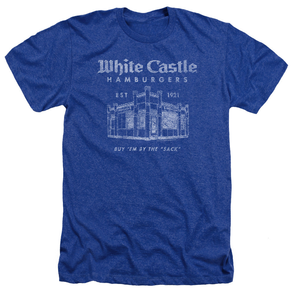 White Castle - By The Sack - Adult Heather - Royal Blue