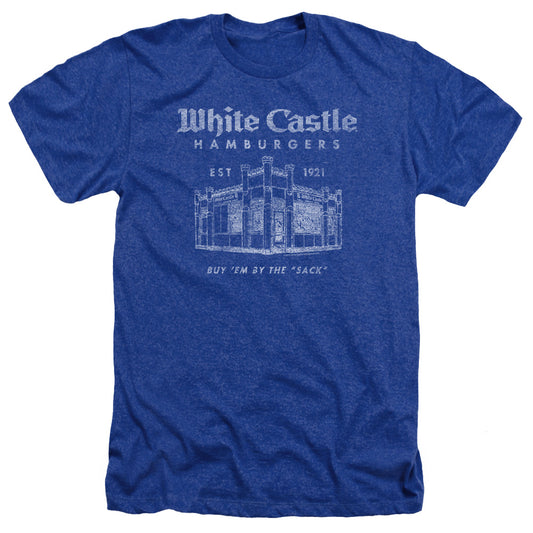 White Castle - By The Sack - Adult Heather - Royal Blue