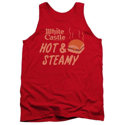 White Castle - Hot & Steamy - Adult Tank - Red