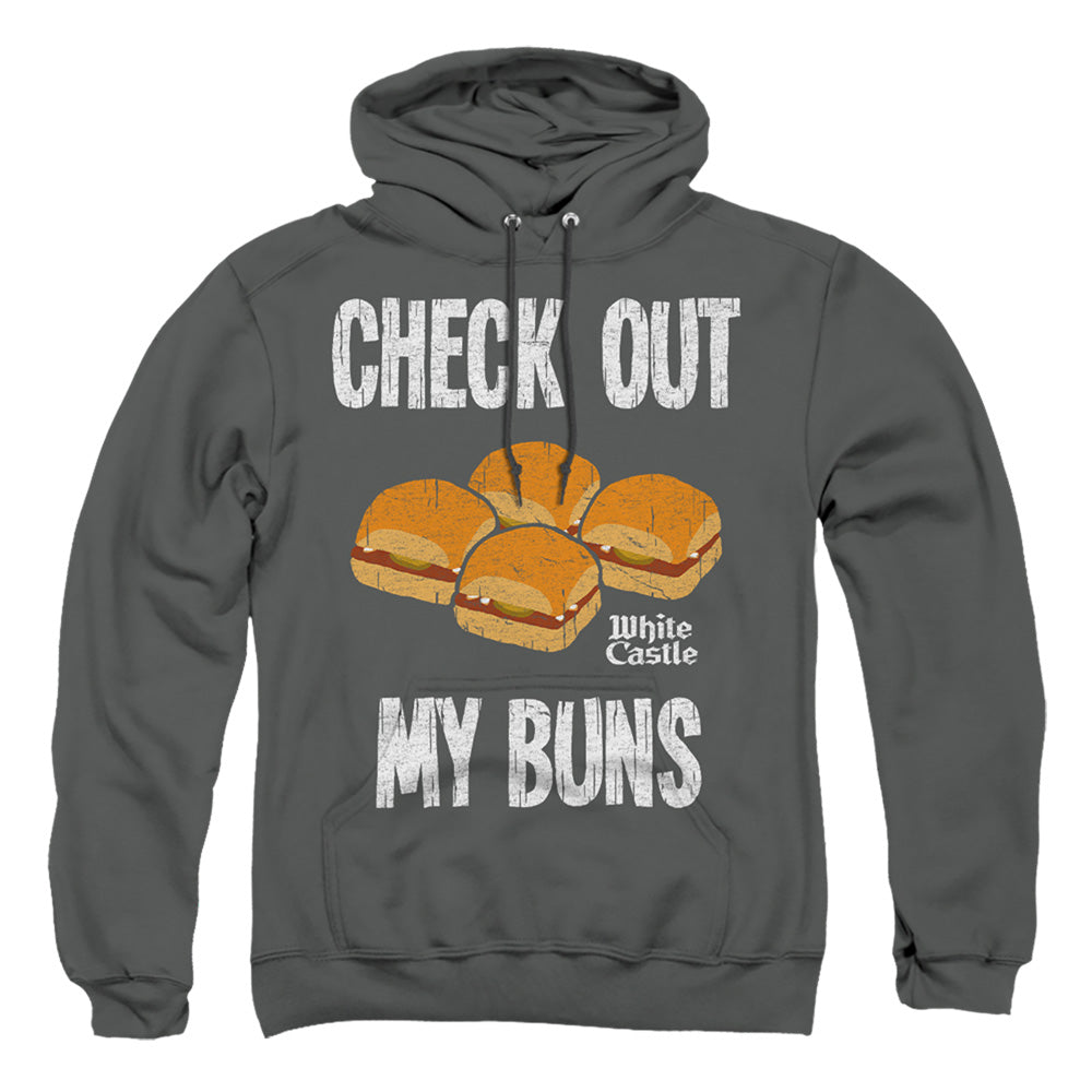 White Castle - My Buns - Adult Pull-over Hoodie - Charcoal