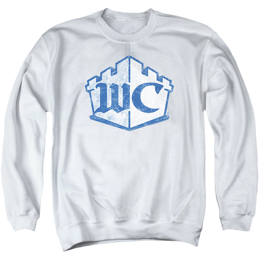 White Castle - Monogram - Adult Crewneck Sweatshirt - White