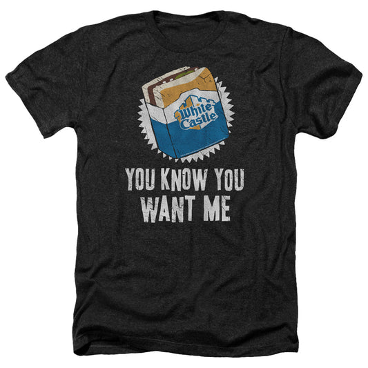 White Castle - Want Me - Adult Heather-black