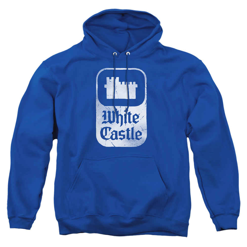 White Castle - Classic Logo - Adult Pull-over Hoodie - Royal Blue