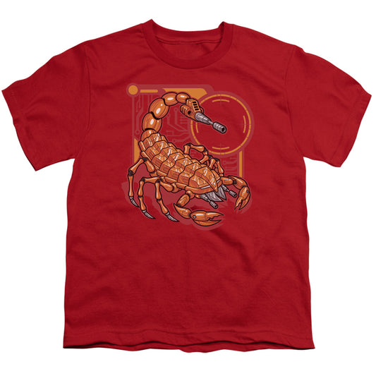 Scorpion - Short Sleeve Youth 18 - 1 - Red T-shirt