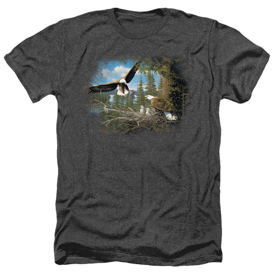 Wildlife - Spring Bald Eagles - Adult Heather-black