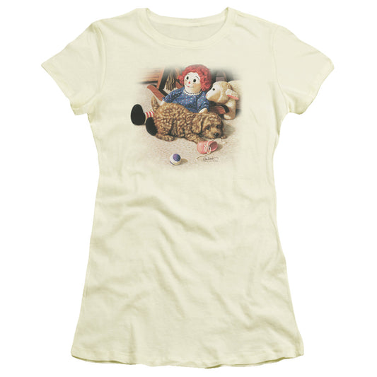 Wildlife - Fun And Games - Short Sleeve Junior Sheer - Cream T-shirt
