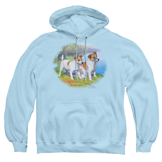 Wildlife - Jack By Water - Adult Pull-over Hoodie - Light Blue