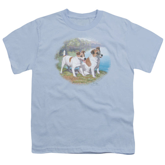 Wildlife - Jack By Water - Short Sleeve Youth 18/1 - Light Blue T-shirt