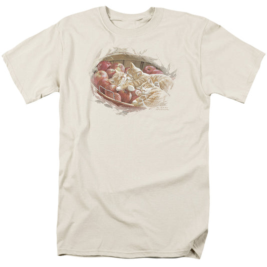 Wildlife - Apples And Oranges - Short Sleeve Adult 18/1 - Cream T-shirt
