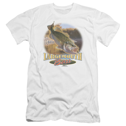 Wildlife - Cartwheeling-premuim Canvas Adult Slim Fit 30/1 - White