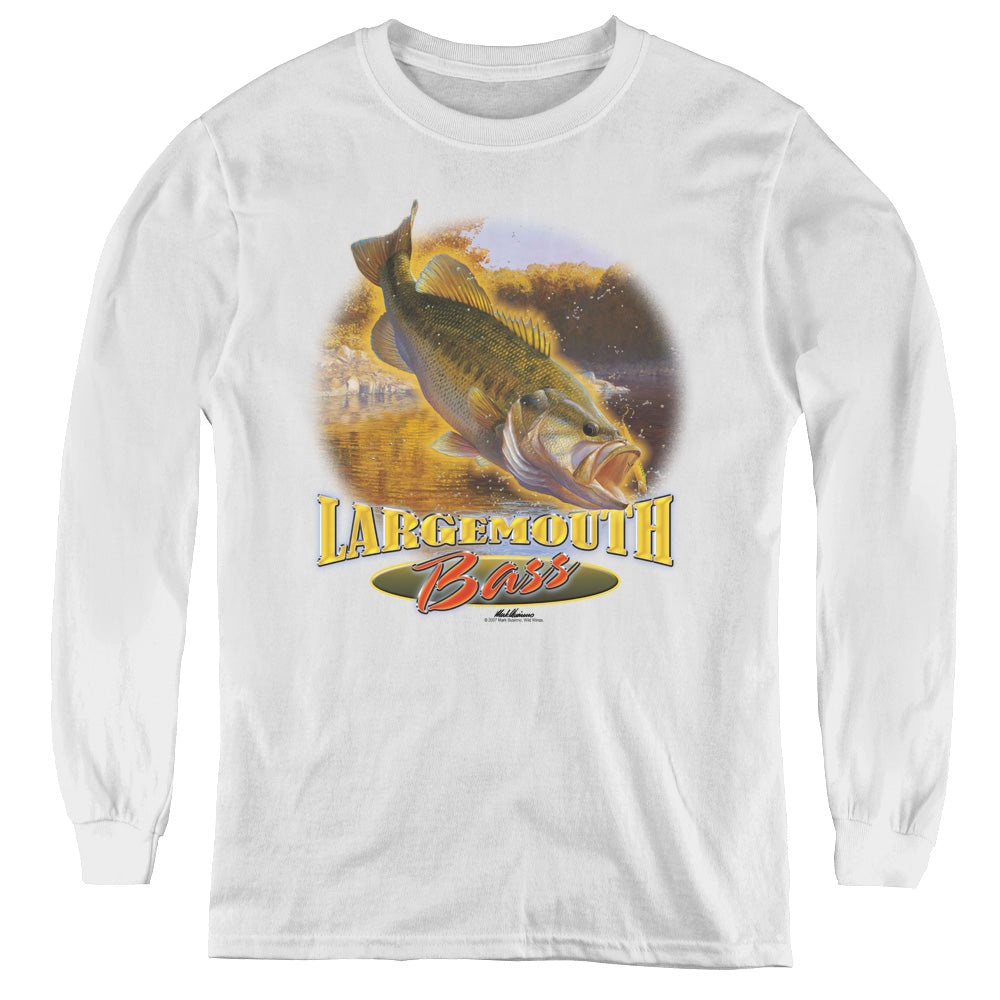 Wildlife - Cartwheeling - Youth Long Sleeve Tee - White