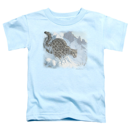 WILDLIFE SNOW LEOPARD-S/S TODDLER T-Shirt