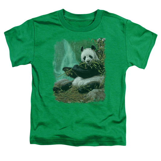 Wildlife - Citizen Of Heaven On Earth - Short Sleeve Toddler Tee - Kelly Green T-shirt