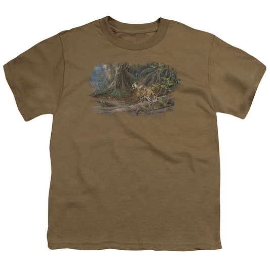 Wildlife - River Heat Jajuar - Short Sleeve Youth 18/1 - Safari Green T-shirt