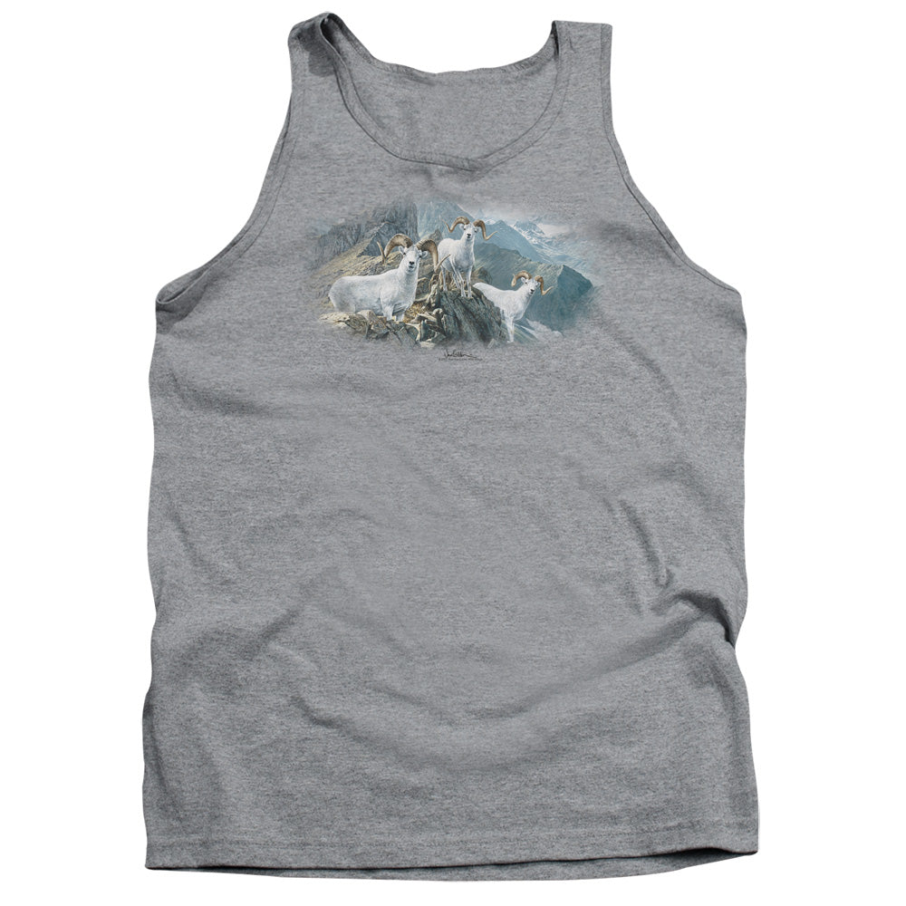 Wildlife - High Trails Dall Sheep - Adult Tank - Athletic Heather