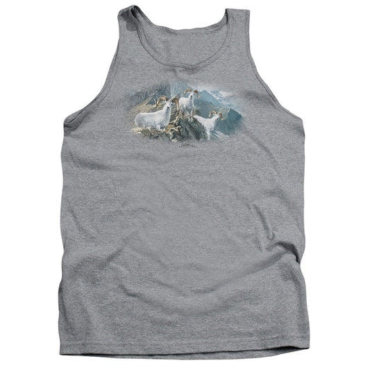 Wildlife - High Trails Dall Sheep - Adult Tank - Athletic Heather