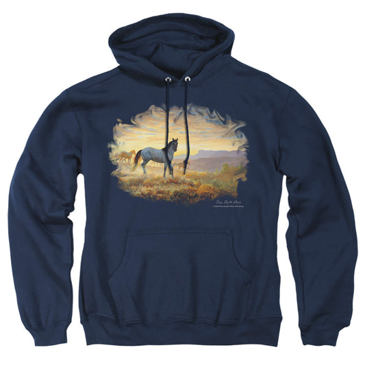 Wildlife - Dust At Dawn - Adult Pull-over Hoodie - Navy