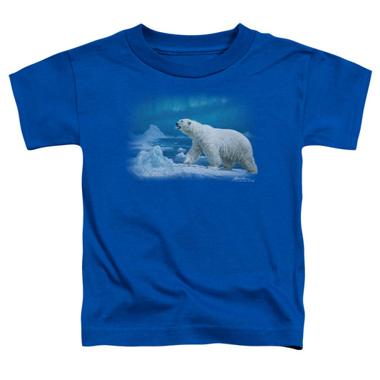 Wildlife - Nomad Of The North - Short Sleeve Toddler Tee - Royal Blue T-shirt