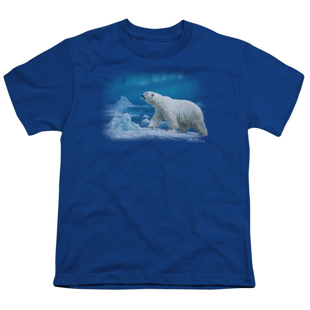 Wildlife - Nomad Of The North - Short Sleeve Youth 18/1 - Royal Blue T-shirt