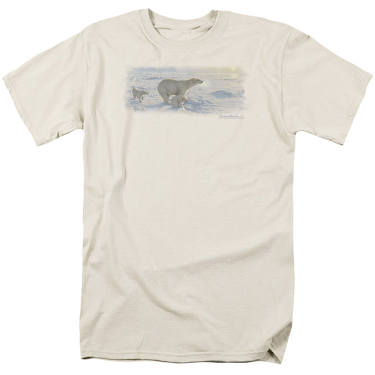 Wildlife - On The Edge - Short Sleeve Adult 18/1 - Cream T-shirt