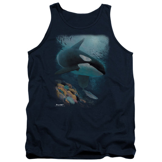 Wildlife - Salmon Hunter Orca - Adult Tank - Navy