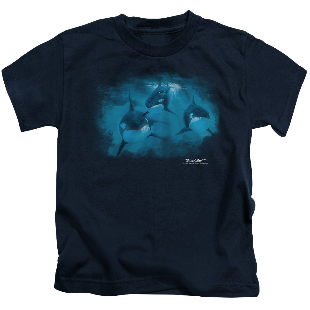 WILDLIFE POD OF ORCAS-S/S T-Shirt