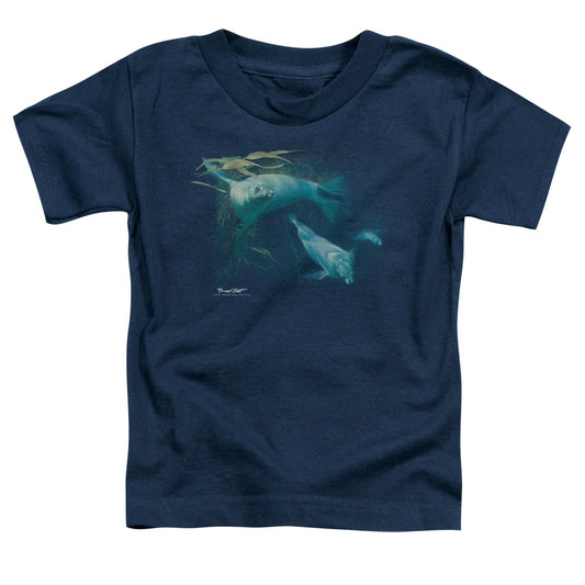 Wildlife - Kelp Patrol - Short Sleeve Toddler Tee - Navy T-shirt