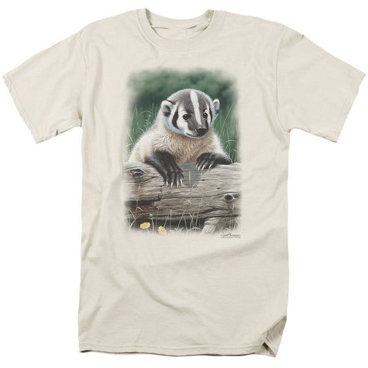 Wildlife - Out Of The Meadow - Short Sleeve Adult 18/1 - Cream T-shirt